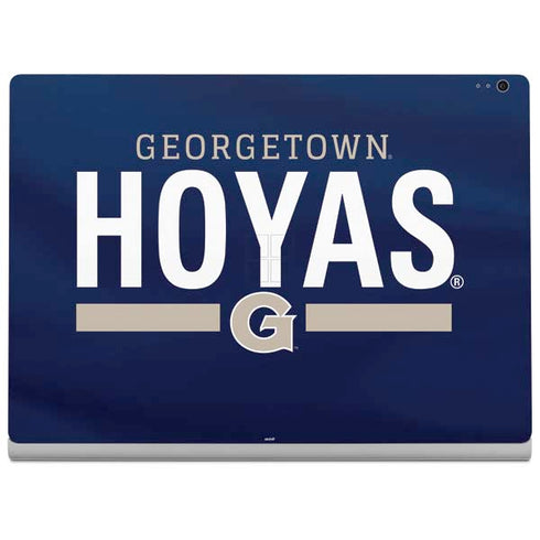 Georgetown University Hoyas Stripe Surface Book 2 13.5in Skin